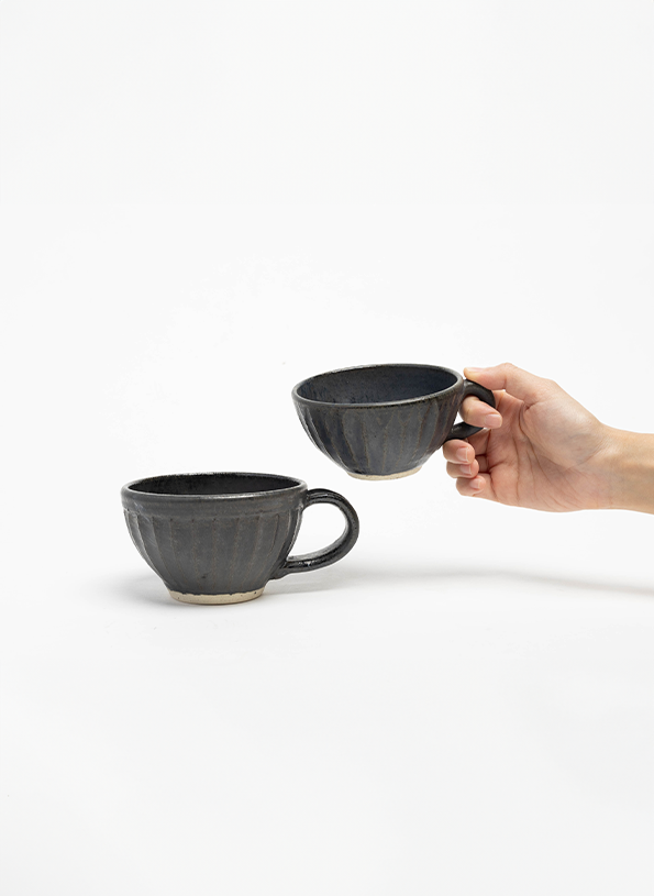 Faceted Coffee Mug